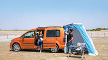 Heckzelt beim VW Caddy