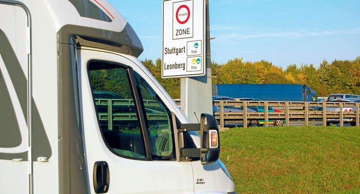 Hinweisschild Umweltzone