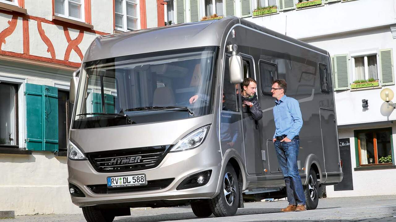 Die Neue Hymer B Klasse Dynamic Line Mit Vier Grundrissen Promobil