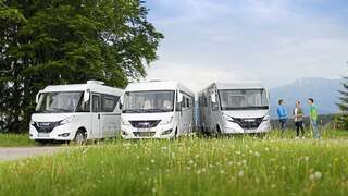 Hymer B-Klassen im Vergleich