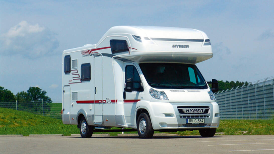 Hymer Tramp CL Modell 2010 Seitenansicht