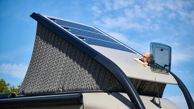 Hymer Venture S Solaranlage