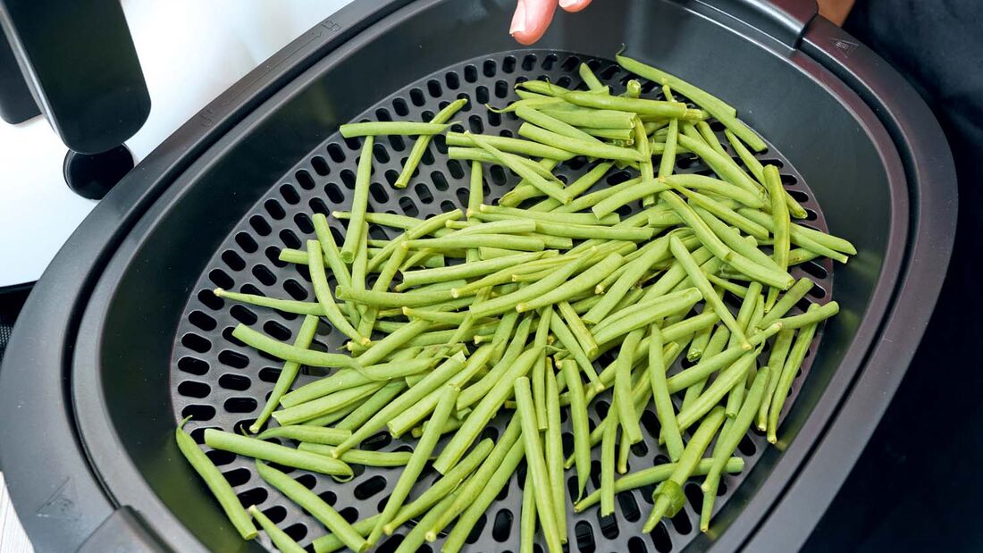 Im Dampfgaraufsatz wird das Gemüse schonend zubereitet.