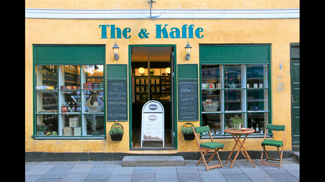 Im The & Kaffe in Helsingor gibt es auch Pasta.