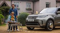 Jamie Olivers Land Rover Discovery als mobile Küche