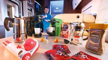 Kaffee im Wohnmobil