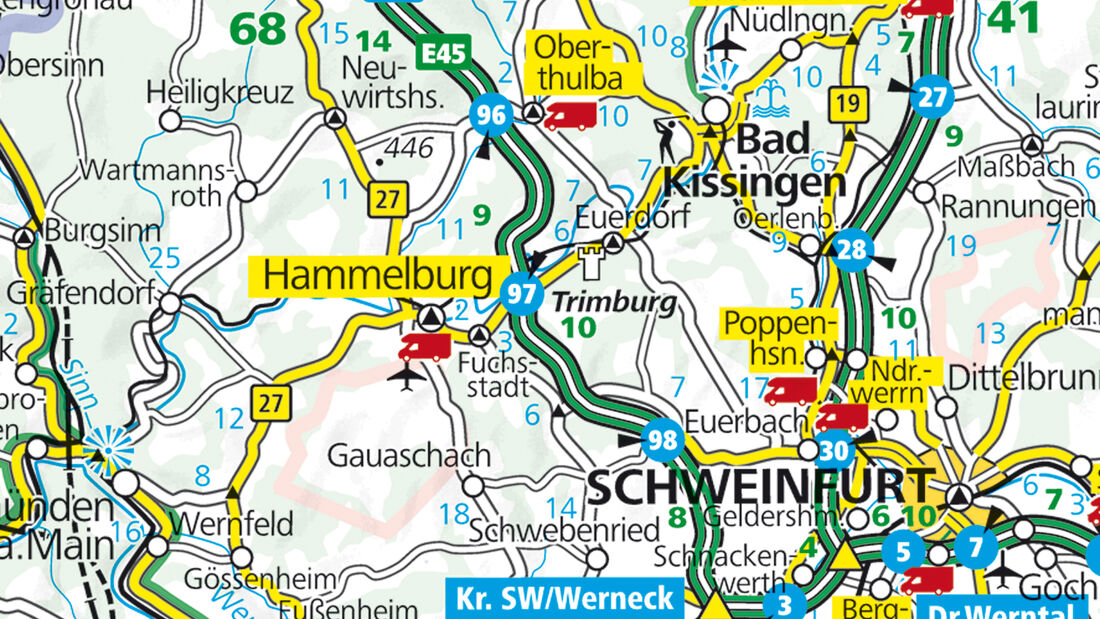 Stellplatz-Tipp Hammelburg: Über den Höhen der Rhön - Promobil