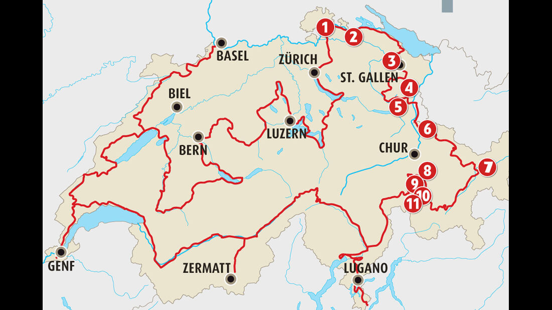 Reise-Tipp Schweiz: Die ganz große Runde | promobil