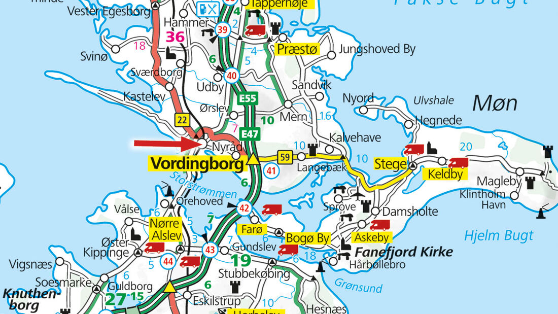 Karte, Vordingborg