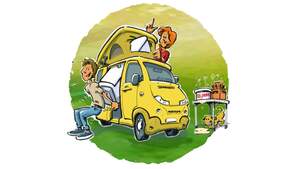Kühlschrank Campingbus