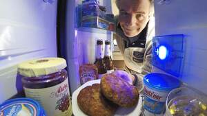 Kühlschrank von innen
