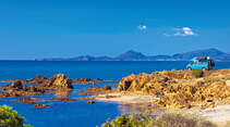 Küste in Sardinien