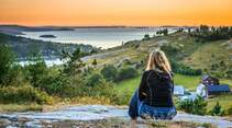 Küstengegend in Norwegen