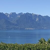 Lausanne, Schweiz, Genfer See