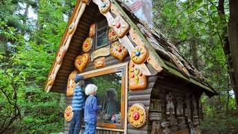 MŠrchenwald, Lebkuchenhaus, Kinder, BŠume