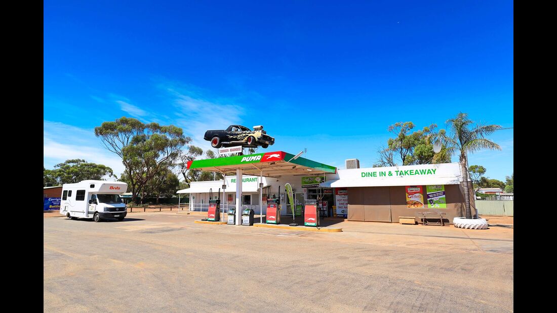 MT Westaustralien Tankstelle