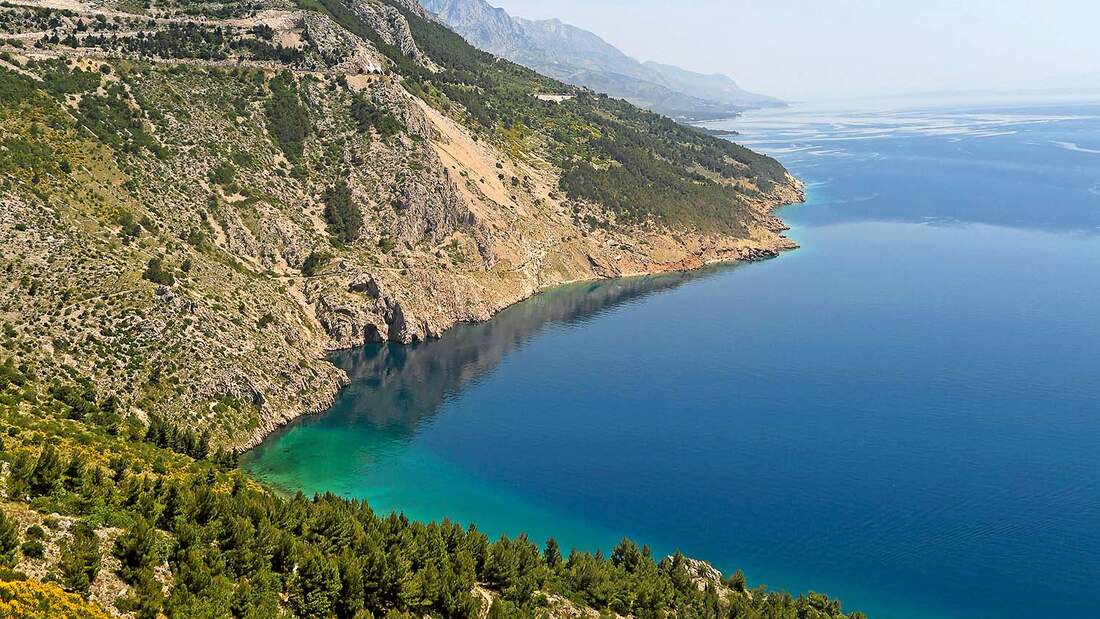 Makarska-Riviera bei Brela