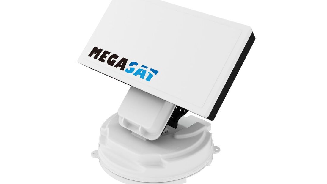 Megasat wartet mit drei neuen, sehr flachen vollautomatischen Satellitenantennen auf – der Countryman-Familie.