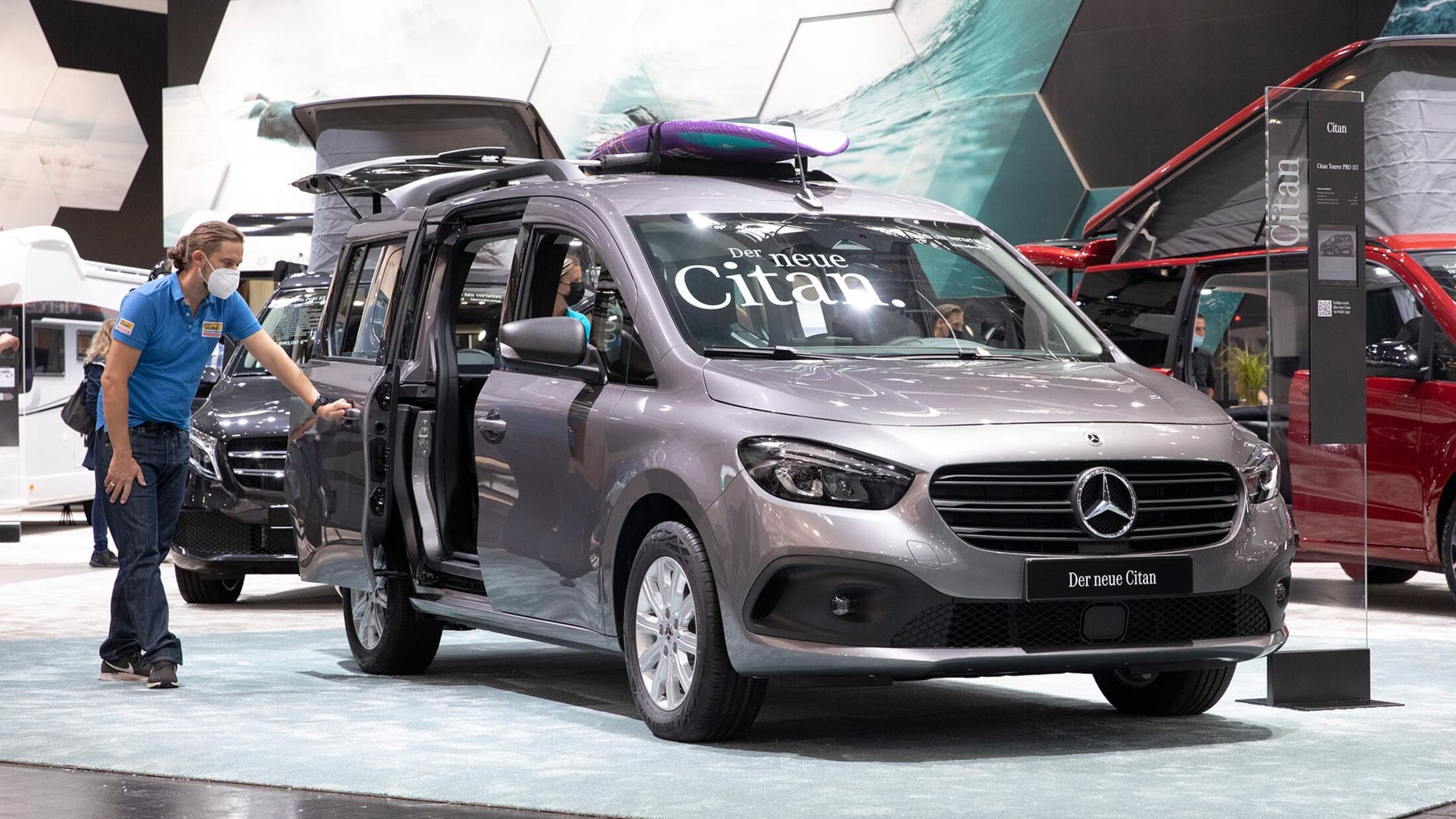 Mercedes Citan/T-Klasse (2021): Minicamper-Basis