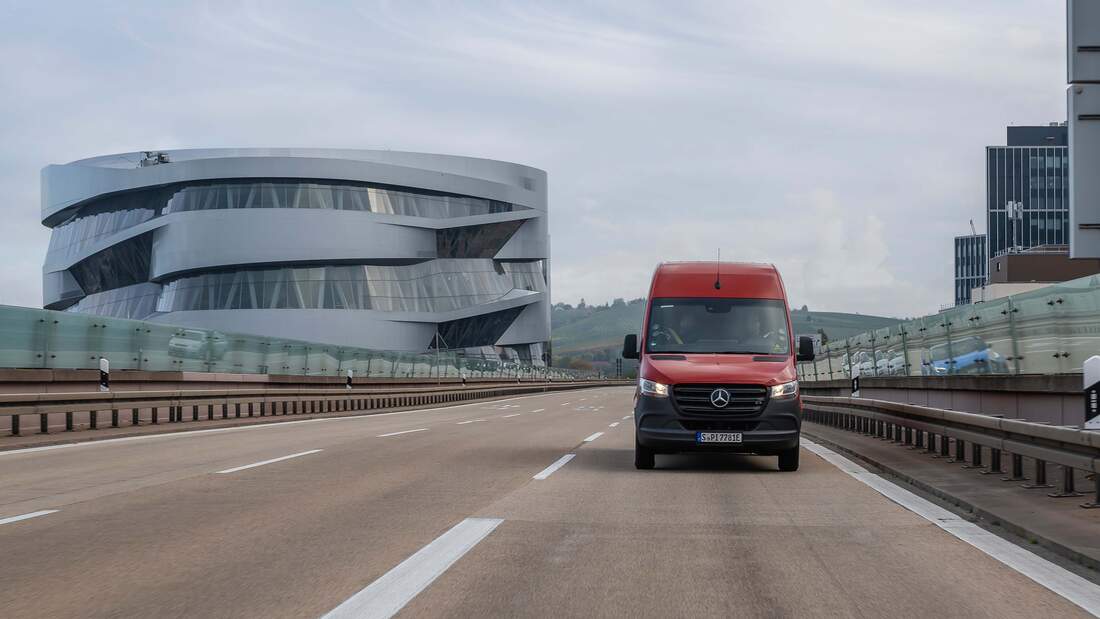 Mercedes E-Sprinter (2023) Real-Drive-Test