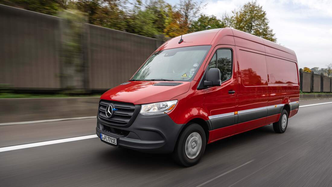 Mercedes E-Sprinter (2023) Real-Drive-Test
