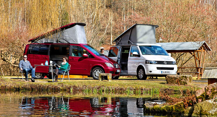 Mercedes Marco Polo/ VW California, Vergleichstest