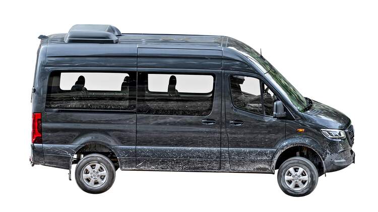 Mercedes Sprinter 4x4 2021 Neues Allrad System Promobil