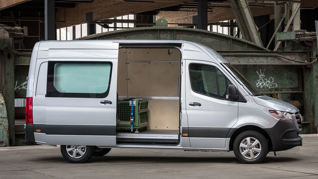 25 Jahre Mercedes Sprinter: Der Kastenwagen mit Stern ...