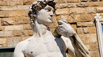 Michelangelos David-Skulptur.