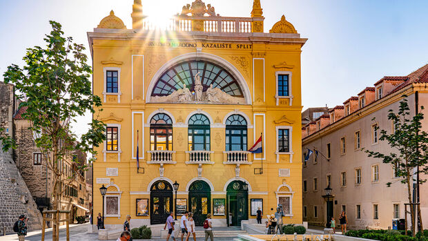 Mobil-Tour durch Kroatien - Altstadt von Split