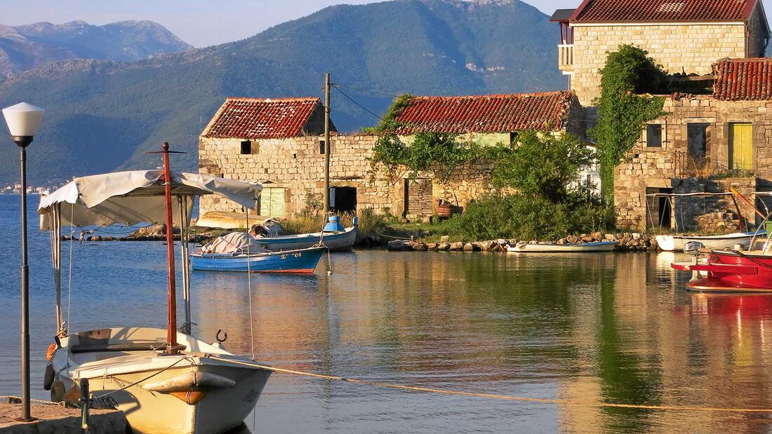 Montenegro Lustica Hafen