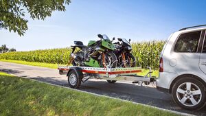 Motorrad-Anhänger Campingbus