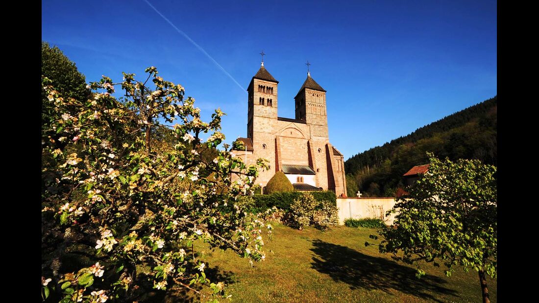 Murbach: Im 12. Jahrhundert war das Kloster die mächtigste aller Reichsabteien.