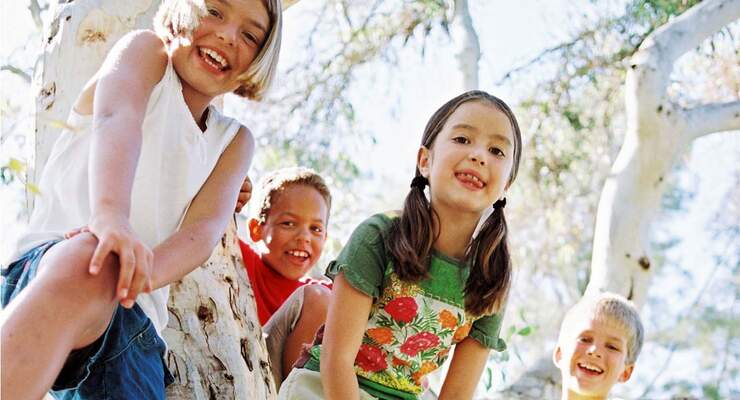 Natur pur für Kinder im Knaus Campingpark Lackenhäuser