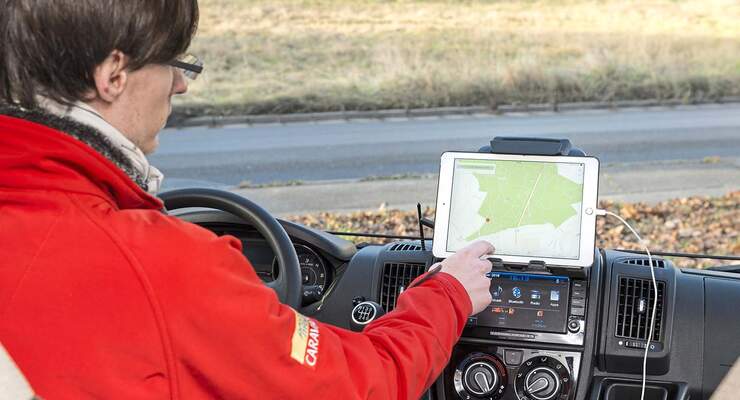 Navigations-Apps Tablet