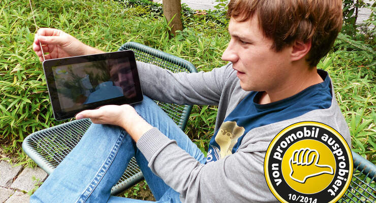 News: Zubehör, Ausprobiert, Mobiles TV-Gerät, Antenne