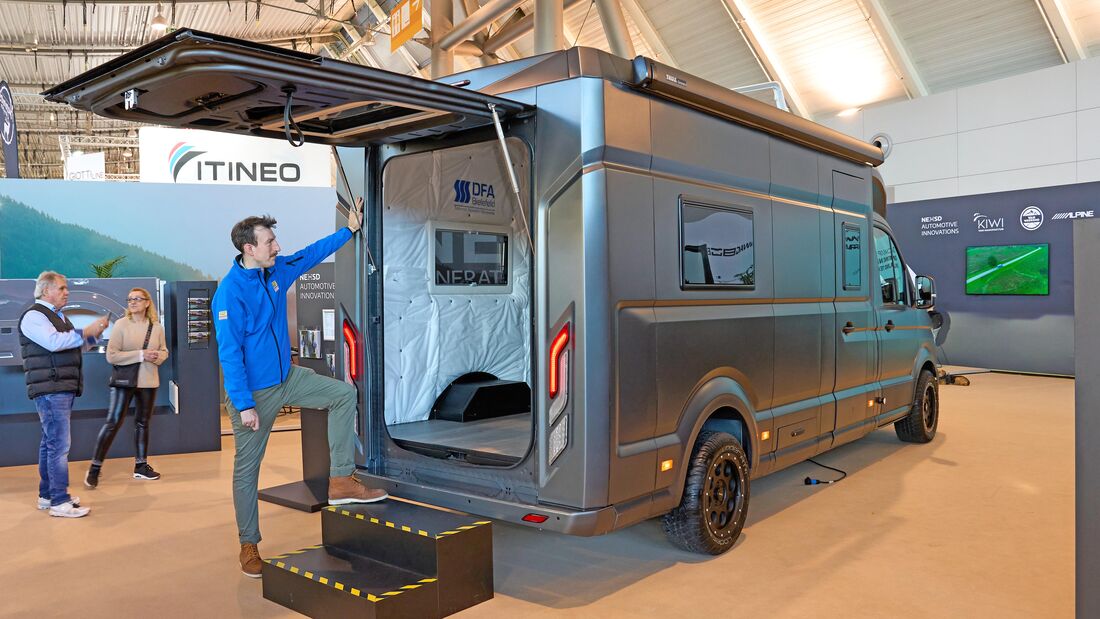 VANTourer Urban V-Klasse – der neue Camper Van
