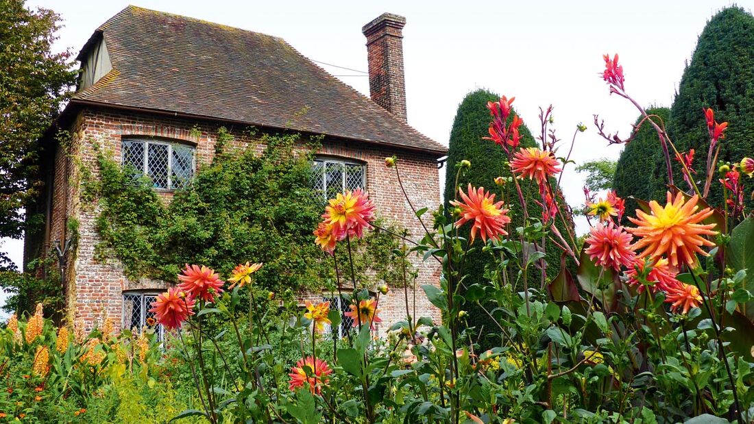 Noch im September stehen Englands Gärten voll in Blüte.