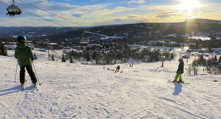 Norwegen Piste