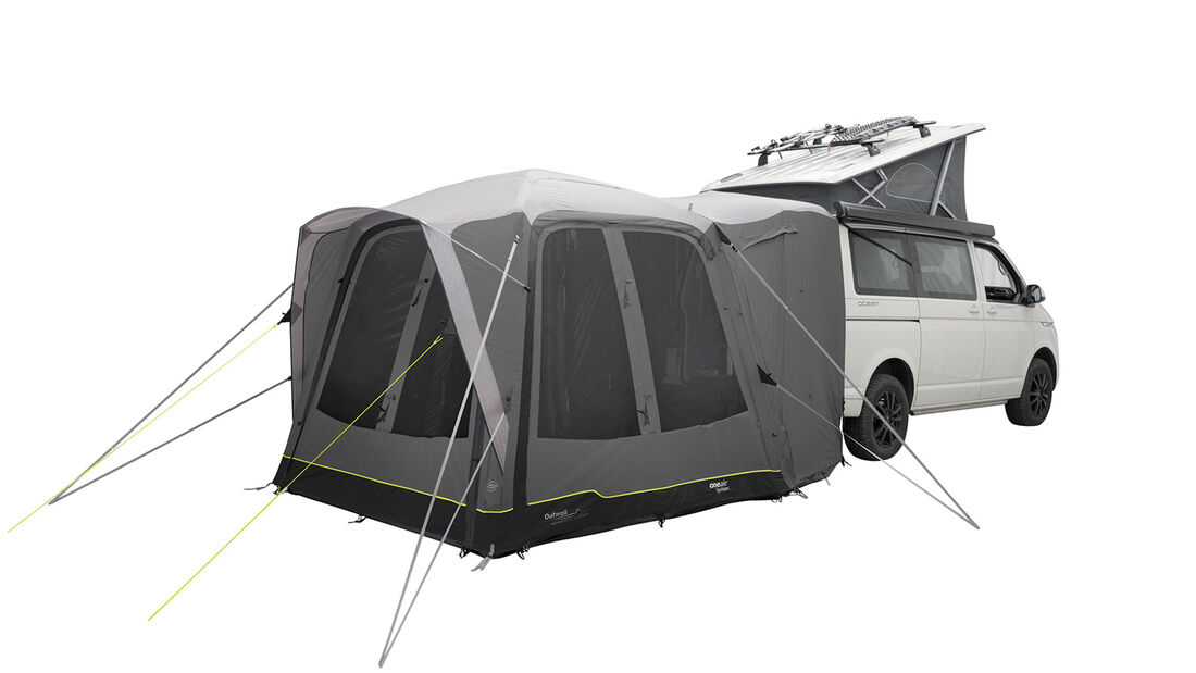 Sunnday Einziehbares Auto-Camper-Vorzelt mit schwarzem Mesh