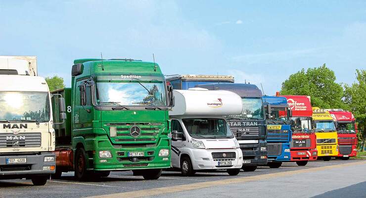 Parken Lkw