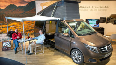 Premiere: Mercedes Marco Polo, Campingstimmung