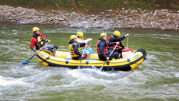 Raftingtour auf dem strudelreichen Dunajec im Pieniny-Nationalpark