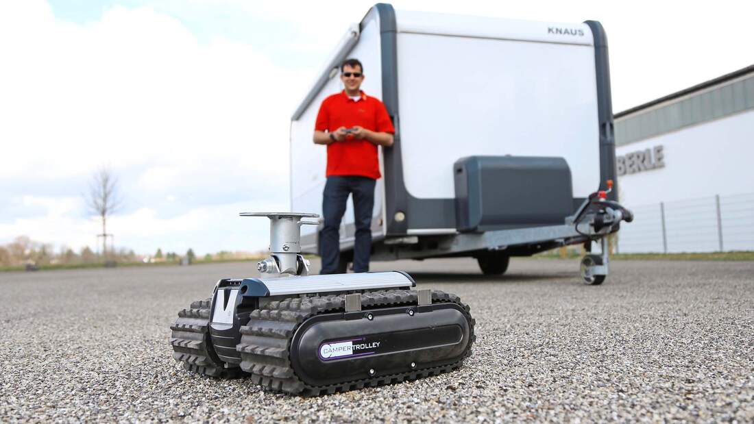 Rangierhilfe Wohnwagen Test