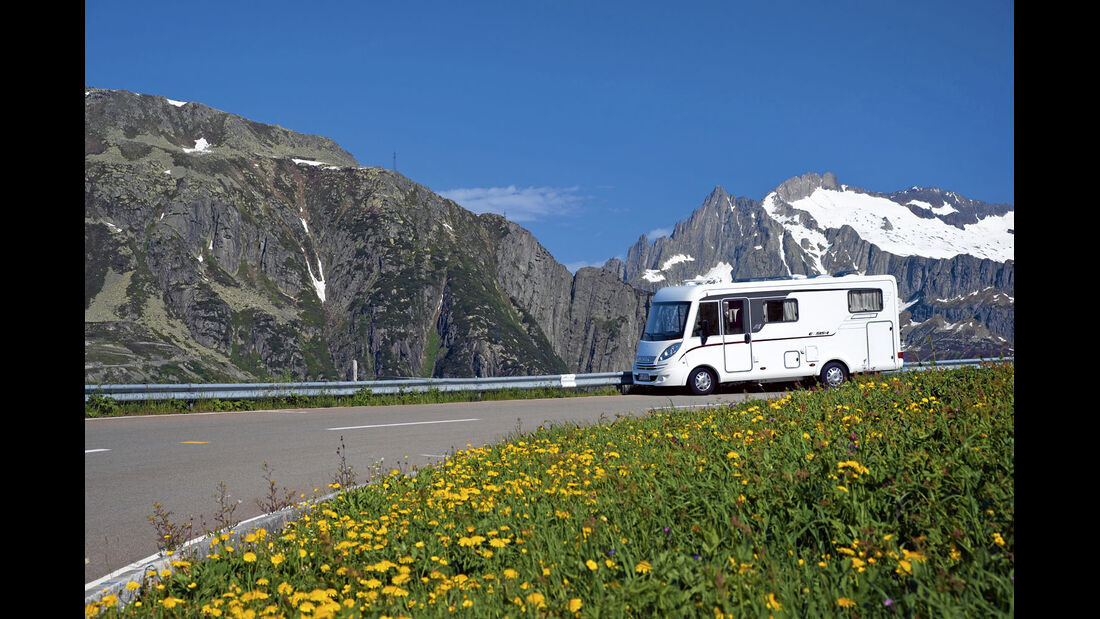 Reise-Service: Alpenpässe