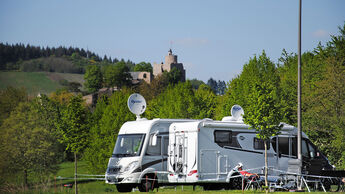 Reisemobilpark Saarburg in Rheinland-Pfalz - Burg