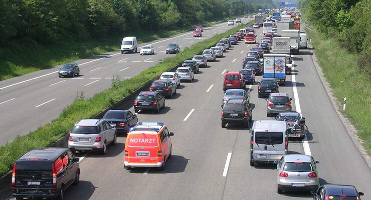 Rettungsgasse