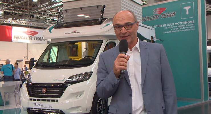 Roller Team Triaca Studie auf dem Caravan Salon 2015