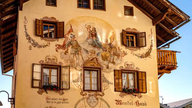 Seiser Alm Wandmalerei