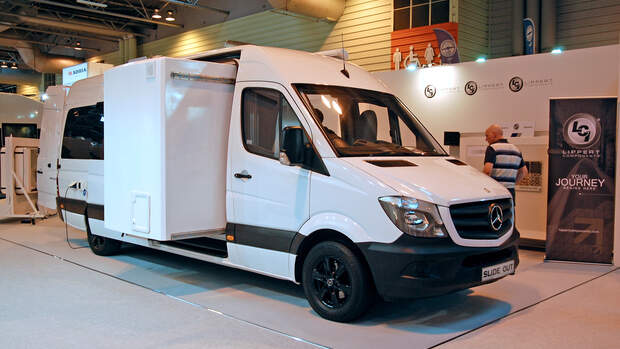 Slide Out Europe Mercedes Sprinter